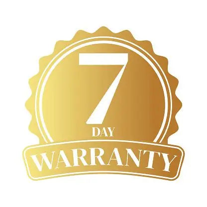 7 Day Warranty